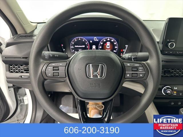 new 2025 Honda Accord car, priced at $29,900