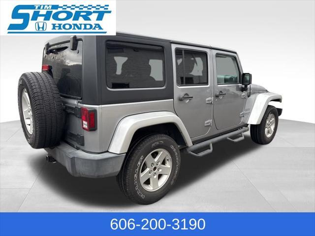 used 2017 Jeep Wrangler Unlimited car, priced at $22,600