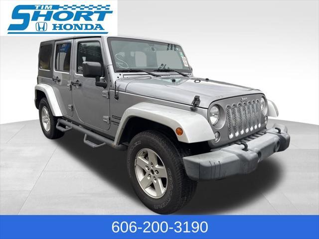 used 2017 Jeep Wrangler Unlimited car, priced at $22,600