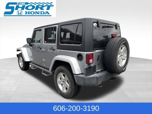 used 2017 Jeep Wrangler Unlimited car, priced at $22,600