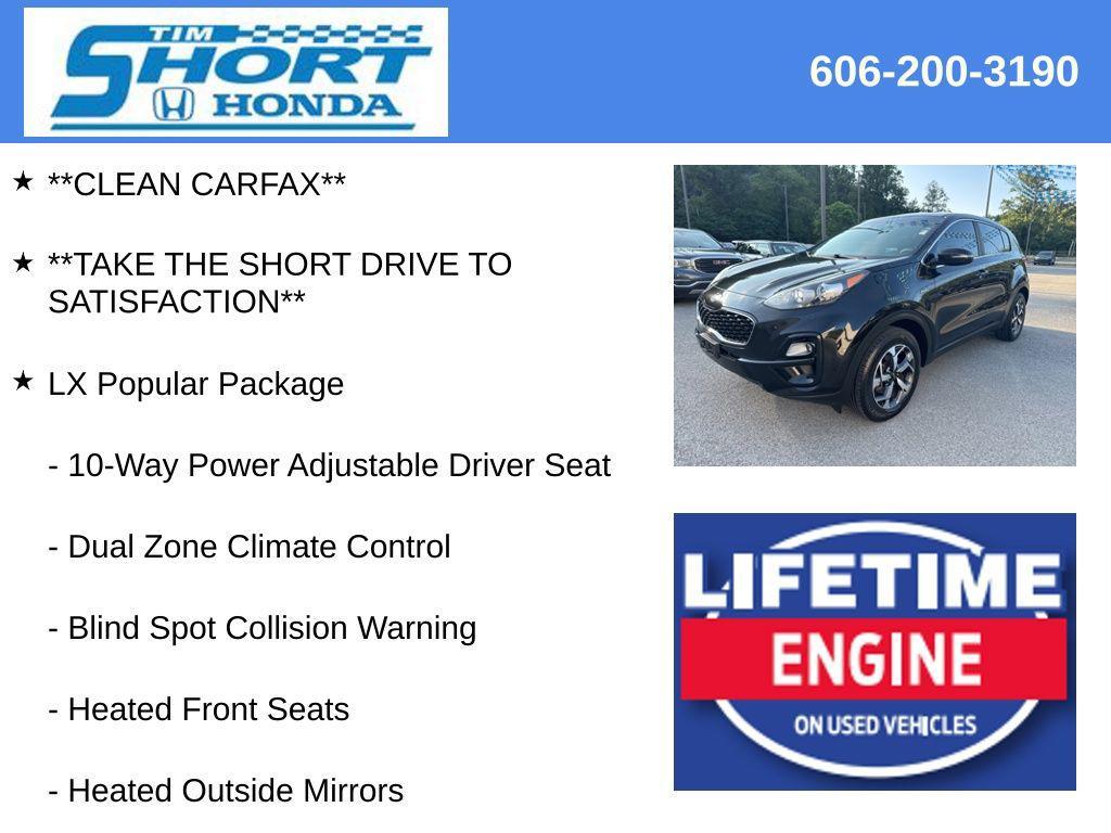used 2020 Kia Sportage car, priced at $16,400