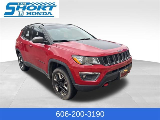 used 2018 Jeep Compass car, priced at $15,000