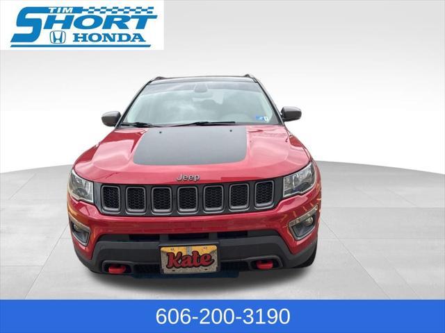 used 2018 Jeep Compass car, priced at $15,000