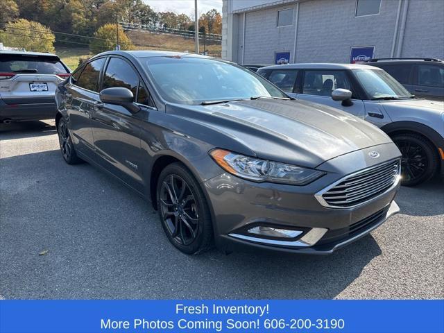 used 2018 Ford Fusion Hybrid car, priced at $13,500