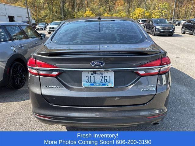 used 2018 Ford Fusion Hybrid car, priced at $13,500