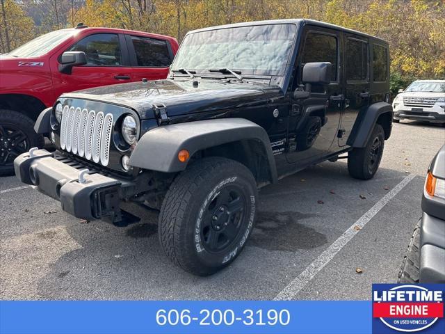 used 2017 Jeep Wrangler Unlimited car, priced at $21,000