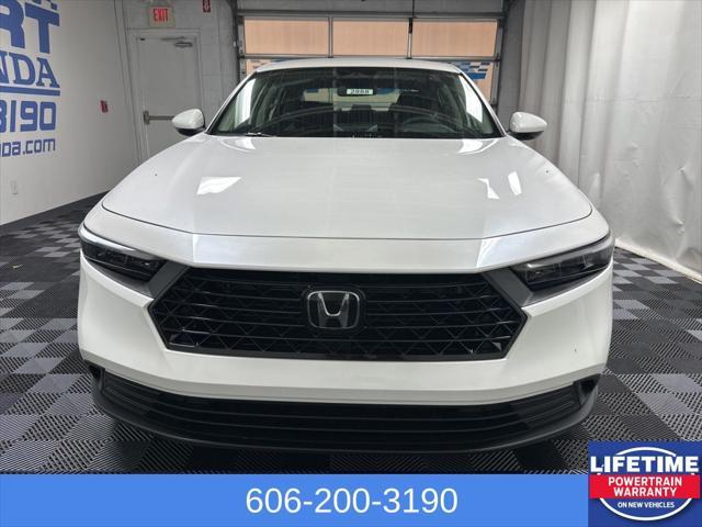 new 2025 Honda Accord car, priced at $29,900