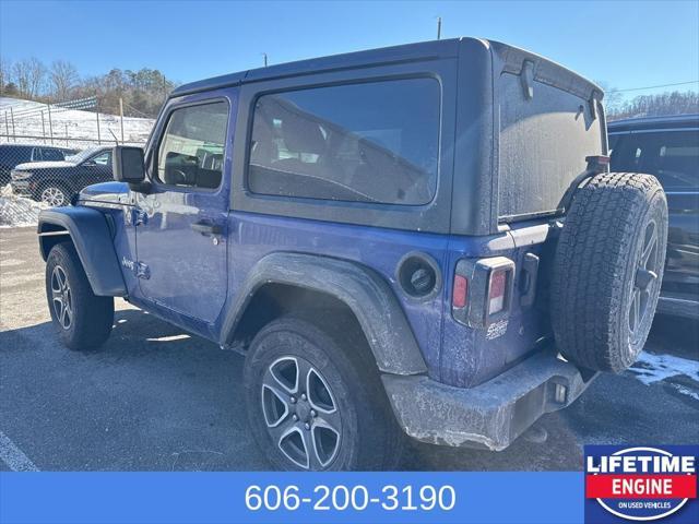 used 2020 Jeep Wrangler car, priced at $24,200