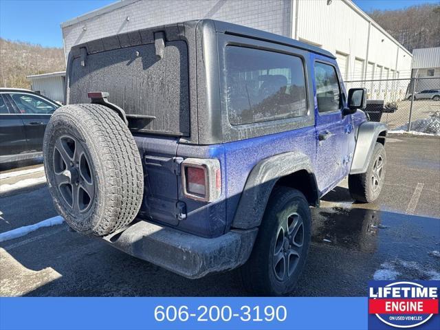 used 2020 Jeep Wrangler car, priced at $24,200