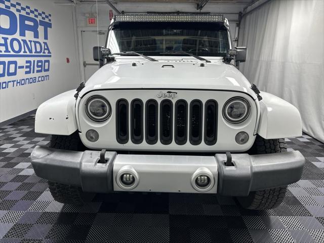 used 2015 Jeep Wrangler Unlimited car, priced at $21,700