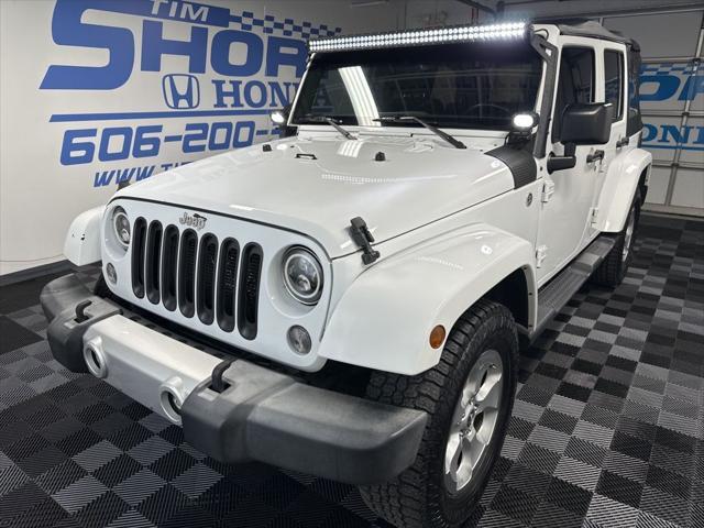 used 2015 Jeep Wrangler Unlimited car, priced at $21,700