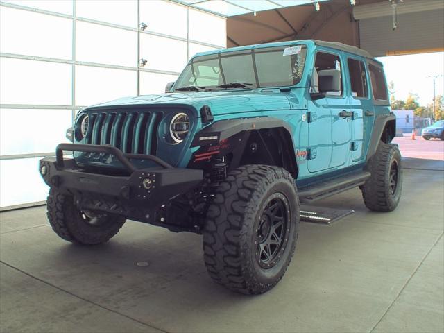 used 2020 Jeep Wrangler Unlimited car, priced at $29,000