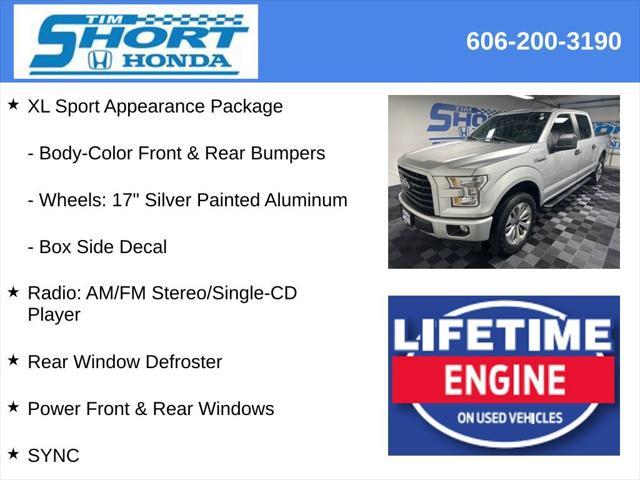 used 2017 Ford F-150 car, priced at $24,400