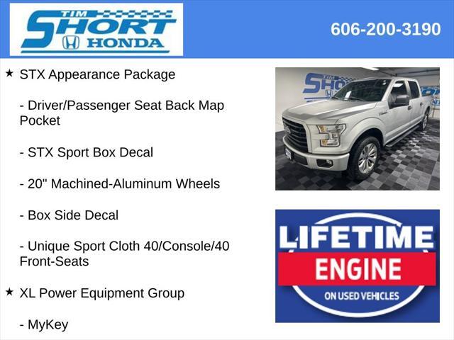 used 2017 Ford F-150 car, priced at $24,400