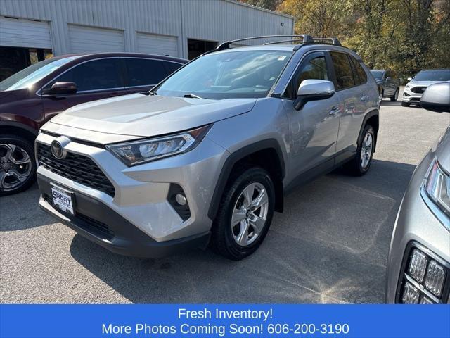 used 2021 Toyota RAV4 car, priced at $20,000