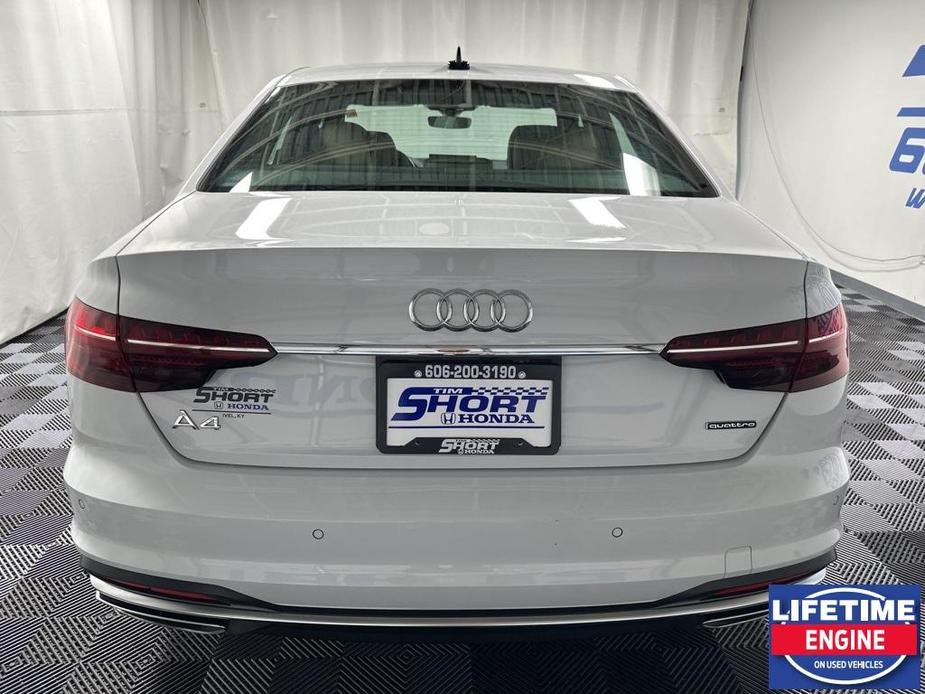 used 2022 Audi A4 car, priced at $25,300