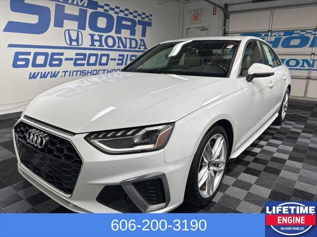 used 2022 Audi A4 car, priced at $25,100