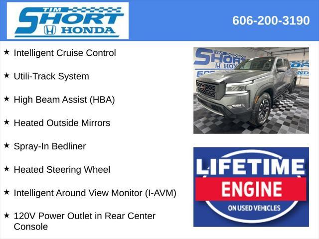 used 2023 Nissan Frontier car, priced at $33,200