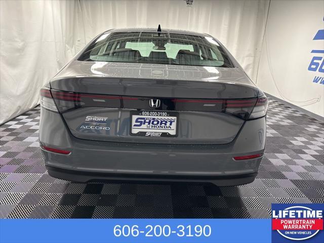 new 2025 Honda Accord car, priced at $31,110