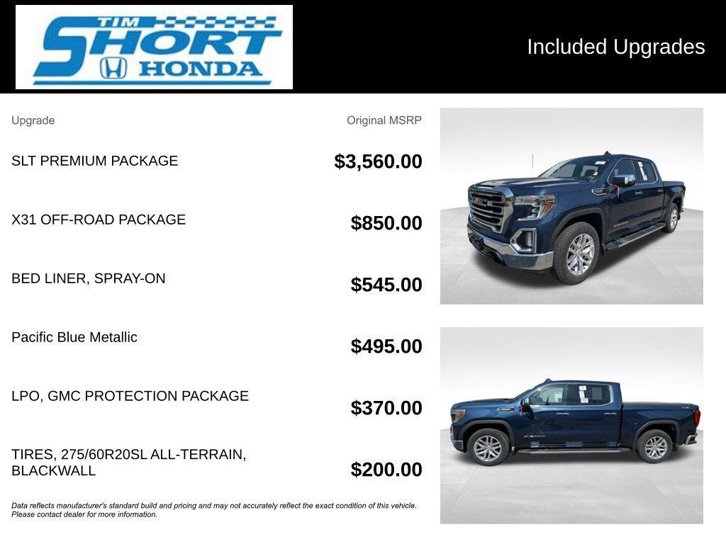 used 2020 GMC Sierra 1500 car, priced at $38,499