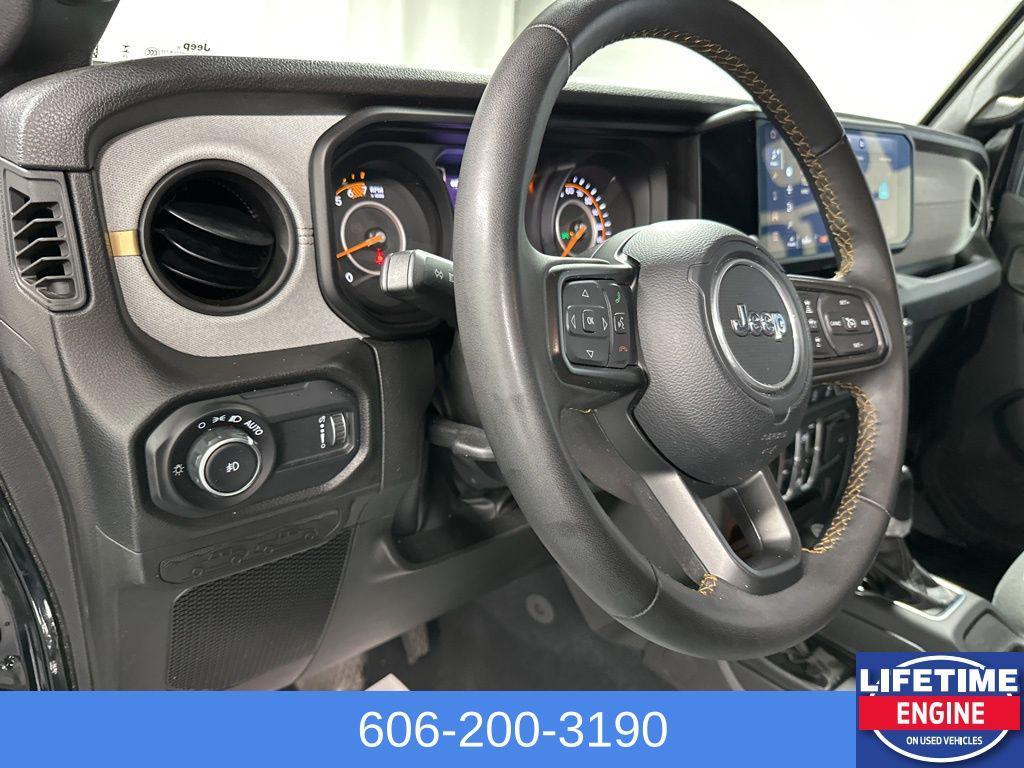 used 2024 Jeep Wrangler car, priced at $33,300