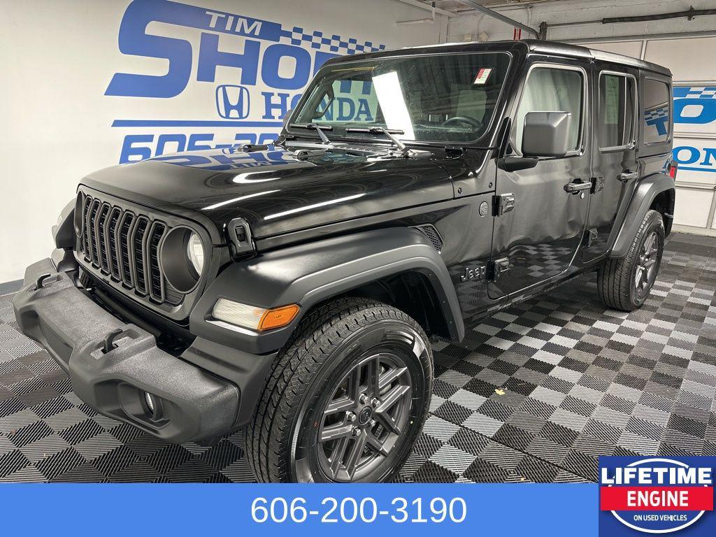 used 2024 Jeep Wrangler car, priced at $33,300