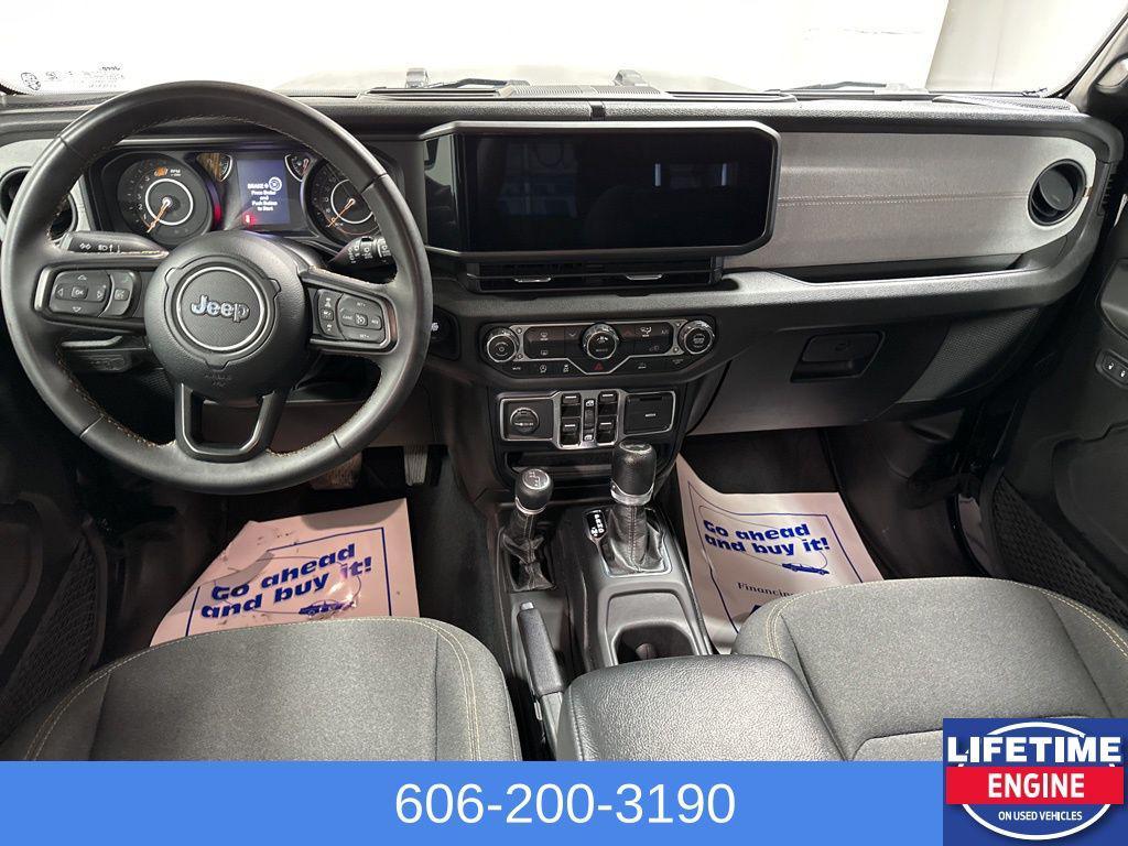 used 2024 Jeep Wrangler car, priced at $33,300