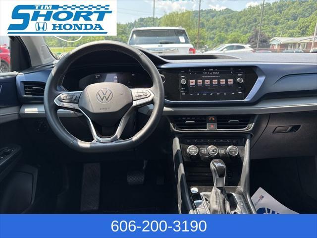 used 2024 Volkswagen Taos car, priced at $25,000