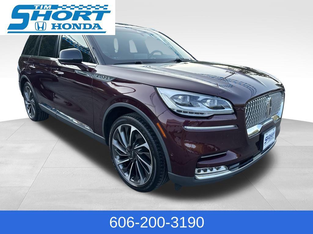 used 2021 Lincoln Aviator car, priced at $28,400