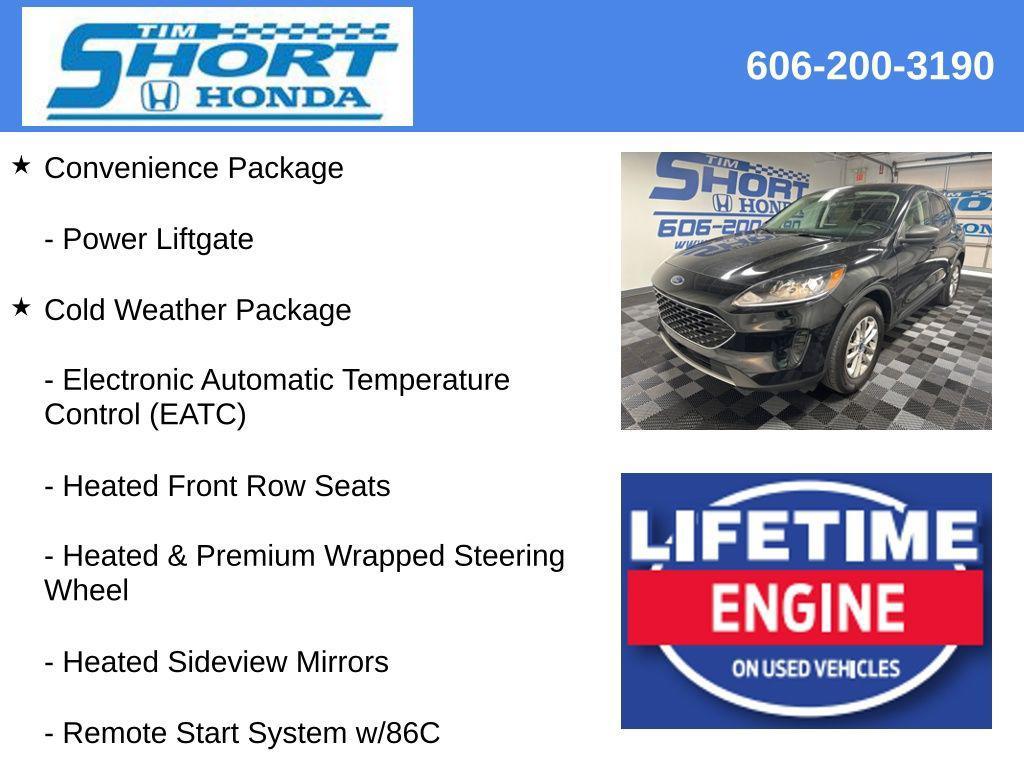 used 2022 Ford Escape car, priced at $22,000