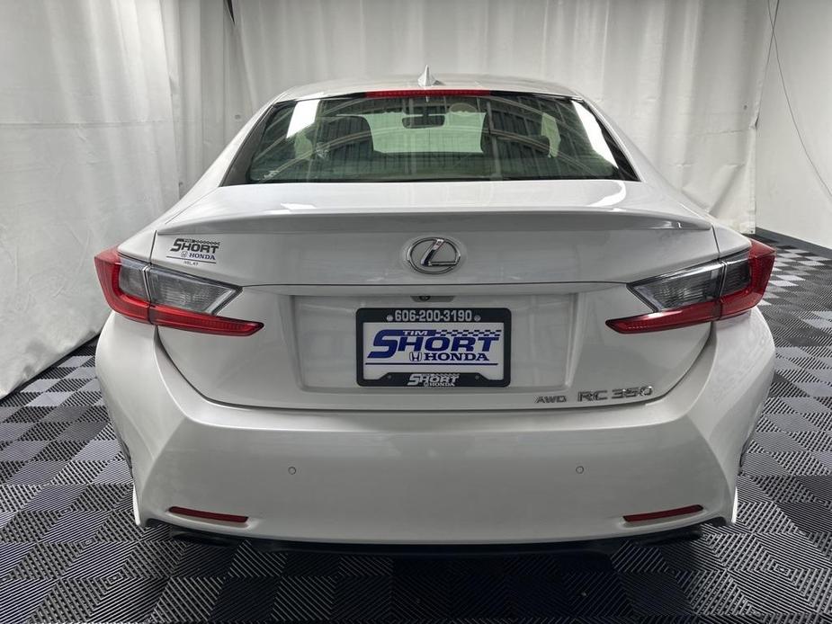 used 2015 Lexus RC 350 car, priced at $19,000