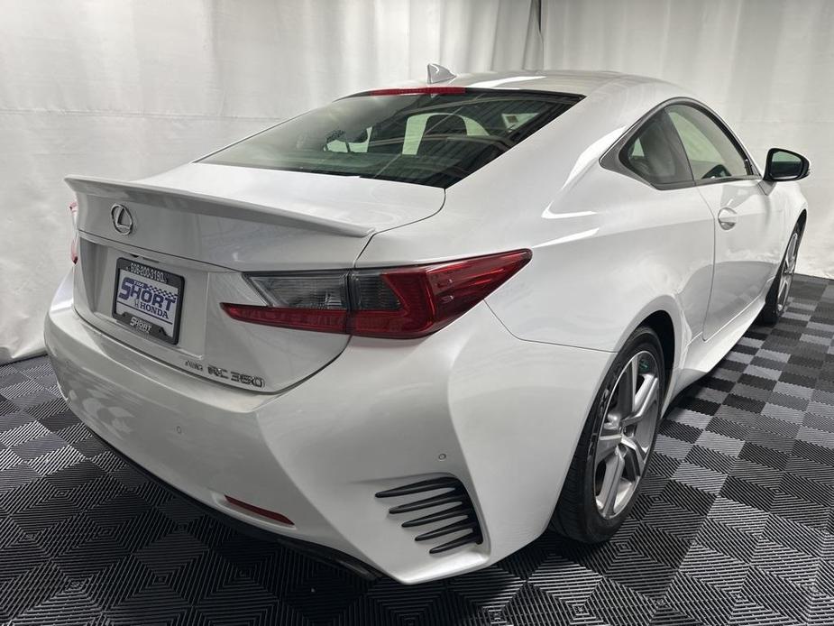 used 2015 Lexus RC 350 car, priced at $19,000