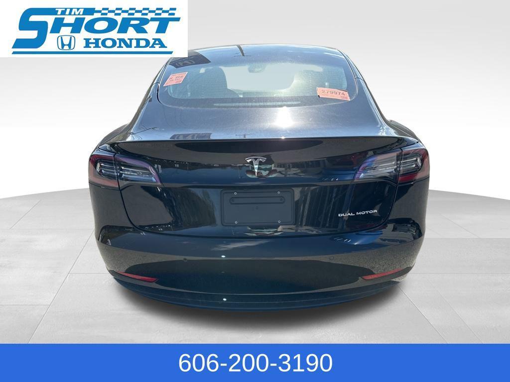 used 2022 Tesla Model 3 car, priced at $27,500