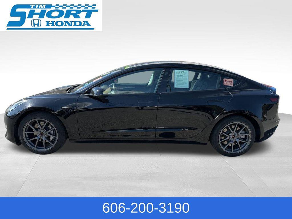 used 2022 Tesla Model 3 car, priced at $27,500