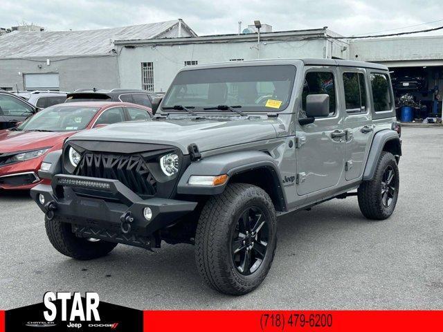 used 2022 Jeep Wrangler Unlimited car, priced at $29,888