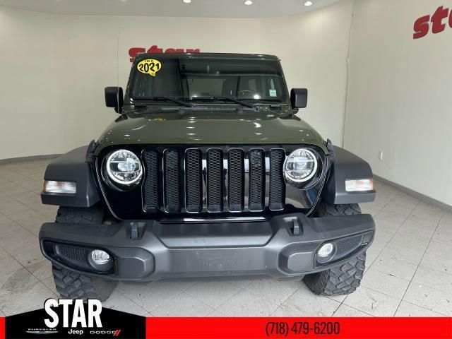 used 2021 Jeep Wrangler Unlimited car, priced at $32,488