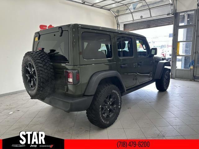 used 2021 Jeep Wrangler Unlimited car, priced at $32,488