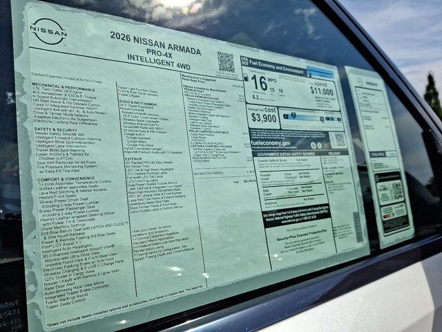 new 2026 Nissan Armada car, priced at $77,634