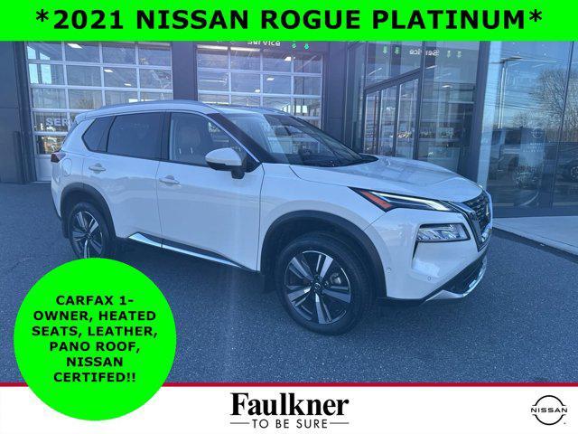 used 2021 Nissan Rogue car, priced at $26,390