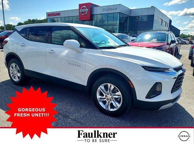 used 2021 Chevrolet Blazer car, priced at $27,340