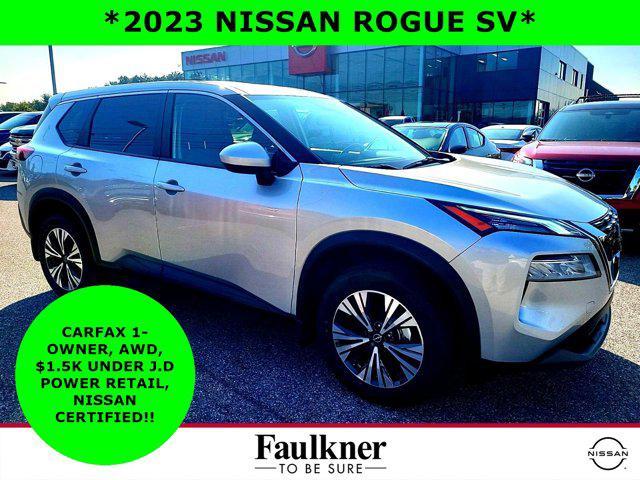 used 2023 Nissan Rogue car, priced at $24,899