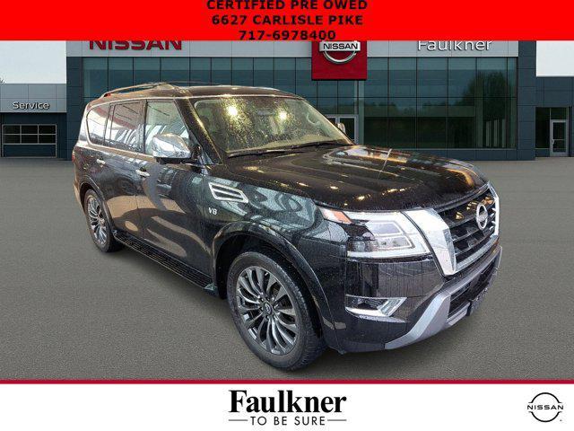 used 2022 Nissan Armada car, priced at $40,199