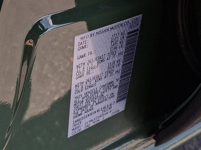 new 2025 Nissan Frontier car, priced at $46,513