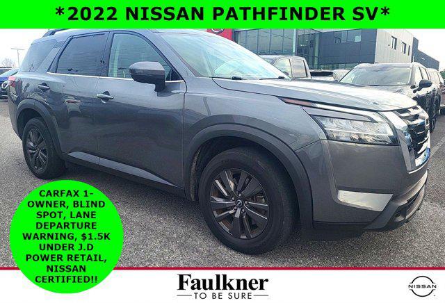 used 2022 Nissan Pathfinder car, priced at $28,295