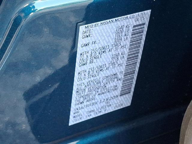 new 2025 Nissan Murano car, priced at $50,433