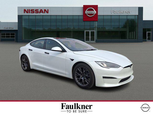 used 2021 Tesla Model S car, priced at $56,210