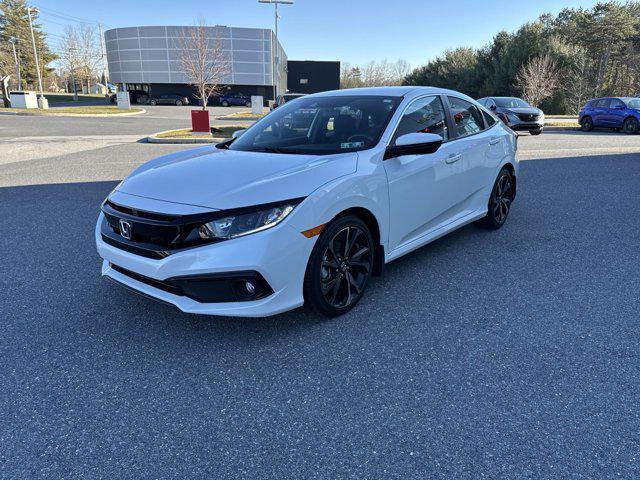 used 2021 Honda Civic car, priced at $21,055