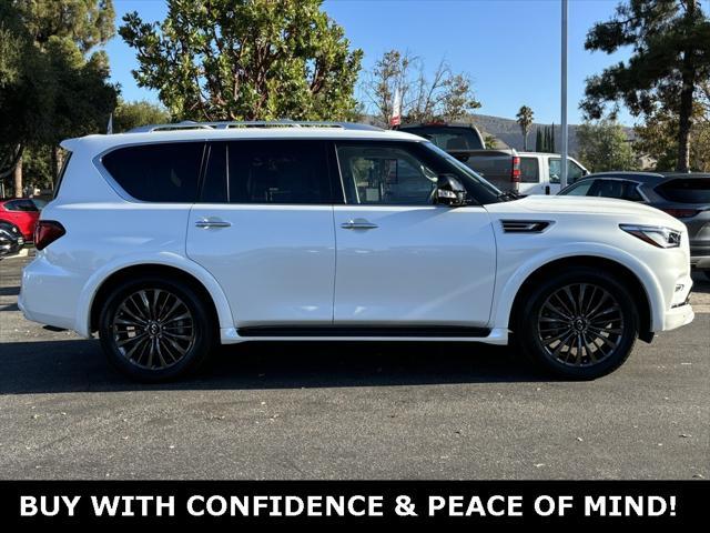 used 2021 INFINITI QX80 car, priced at $38,938