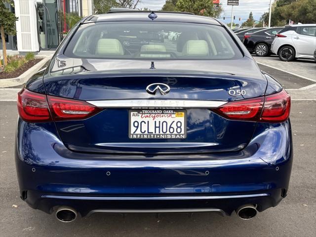 used 2023 INFINITI Q50 car, priced at $27,238