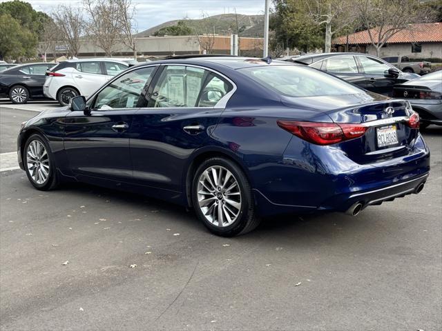 used 2023 INFINITI Q50 car, priced at $27,238